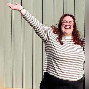 Striped Long Sleeve Tee